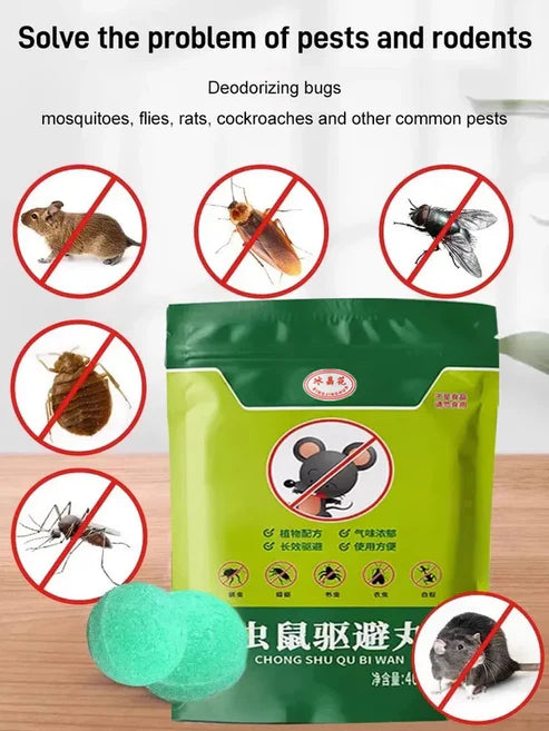 esfera repelente de roedores e insectos
